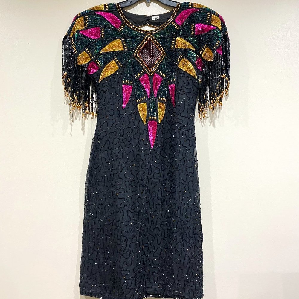 Couture Embroidery Stones Evening Dress Dubai Middle East Muslim Formal Occasion